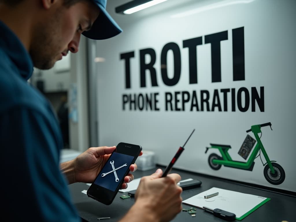 Réparation Batterie à Andrésy - TROTTIPHONE