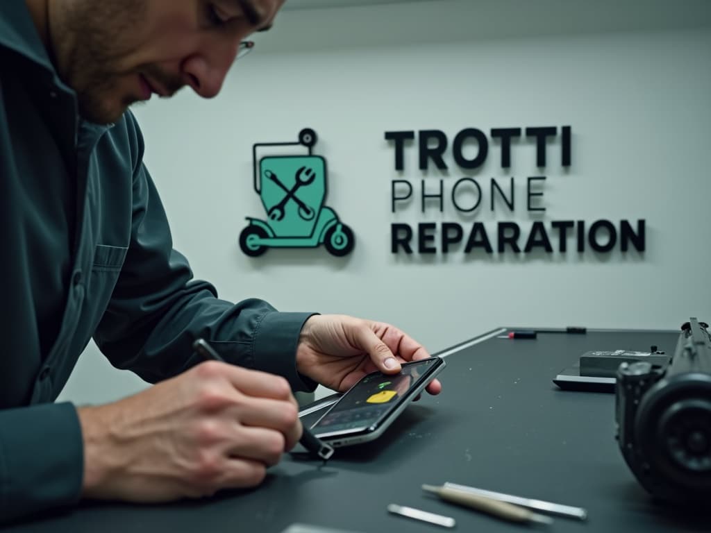 Réparation Batterie à Bréançon - TROTTIPHONE