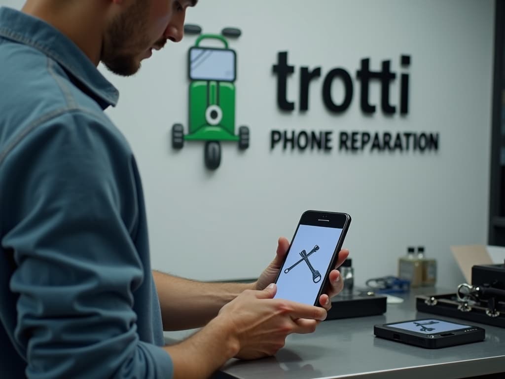 Réparation Batterie à Brignancourt - TROTTIPHONE