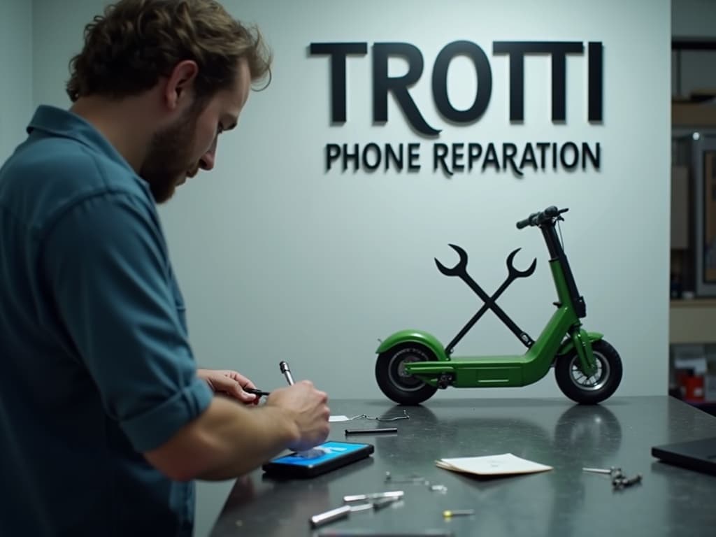 Réparation Batterie à Butry-sur-Oise - TROTTIPHONE