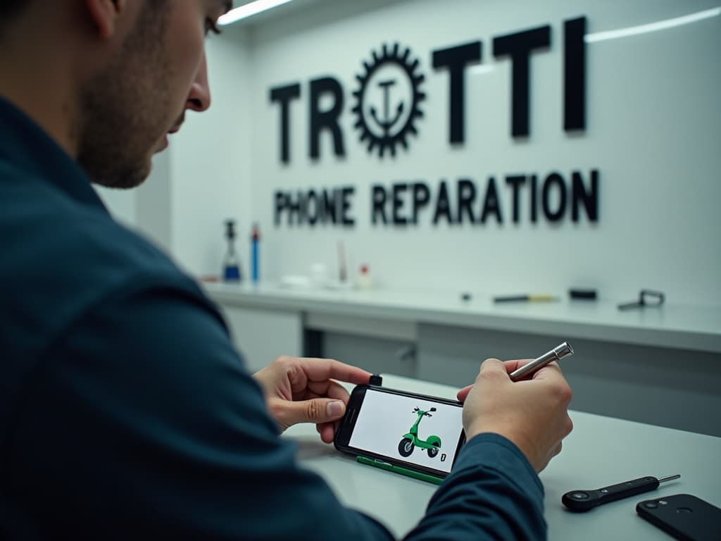 Réparation Batterie à Écouen - TROTTIPHONE