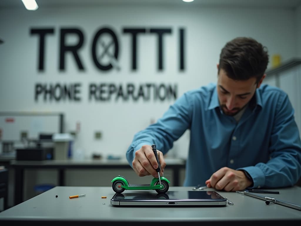 Réparation Batterie à Frémainville - TROTTIPHONE