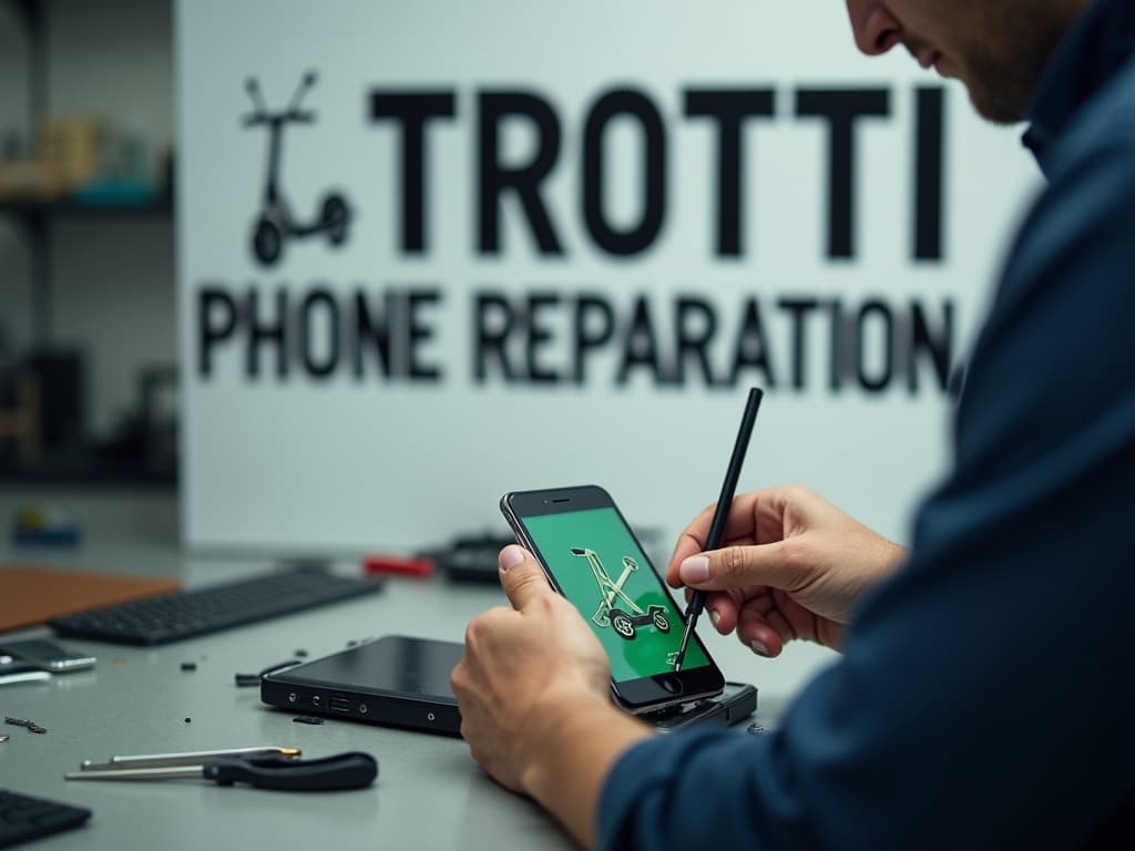 Réparation Batterie à Gadancourt - TROTTIPHONE