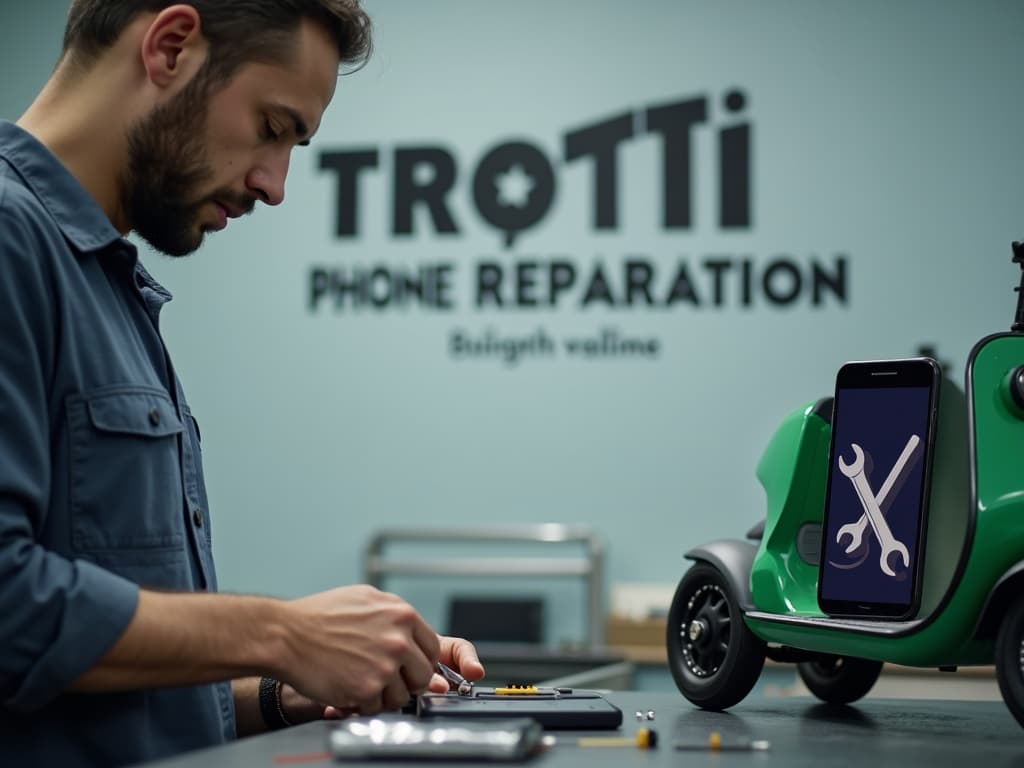 Réparation Batterie à Gouzangrez - TROTTIPHONE