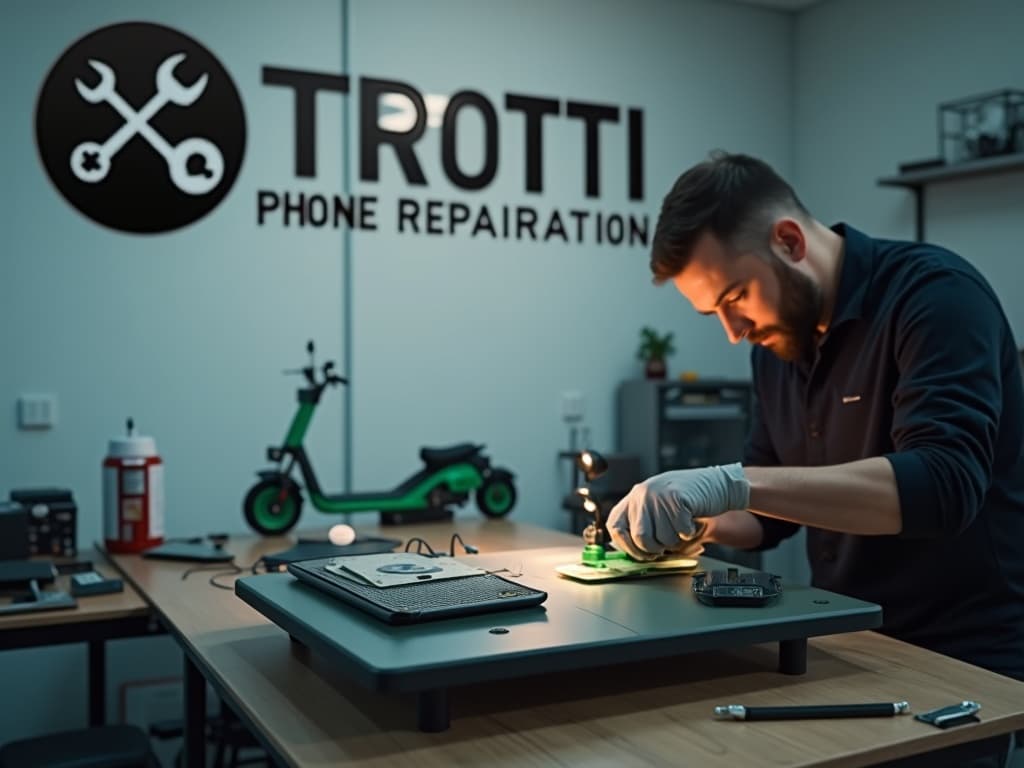 Réparation Batterie à Haravilliers - TROTTIPHONE