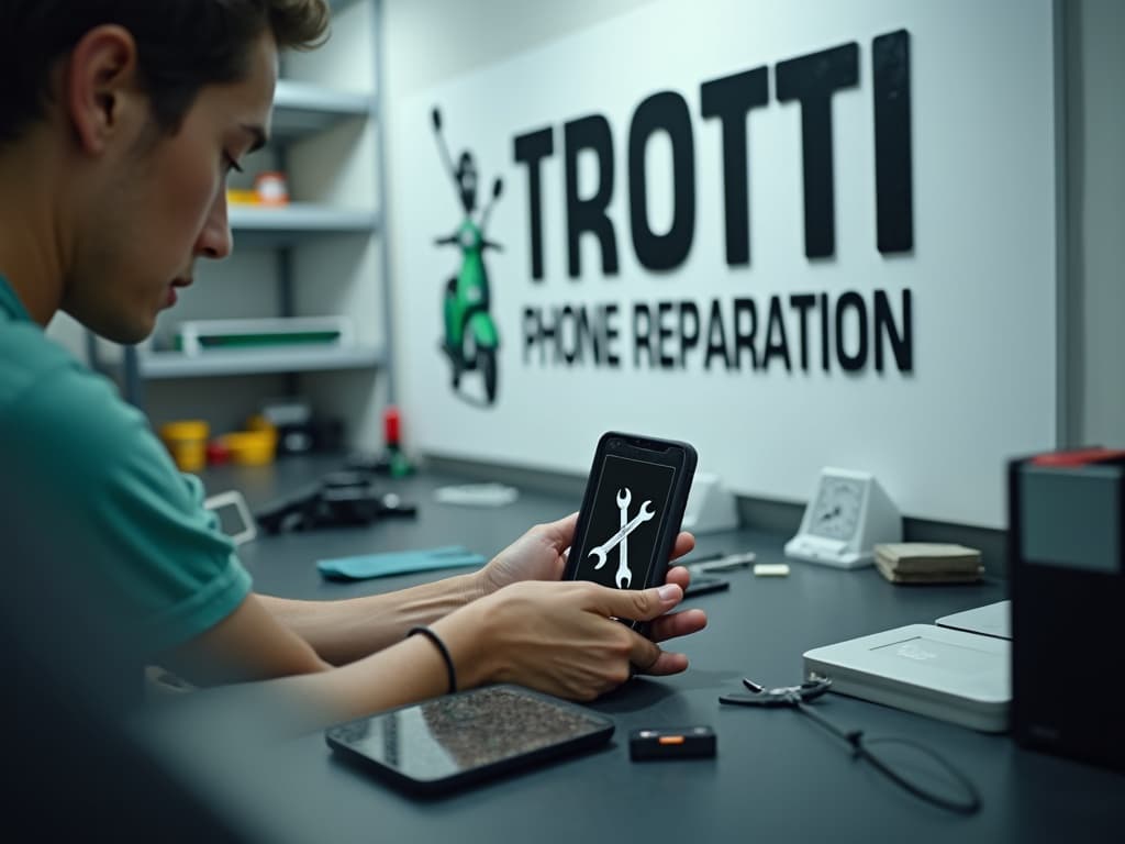 Réparation Batterie à La Chapelle-en-Vexin - TROTTIPHONE