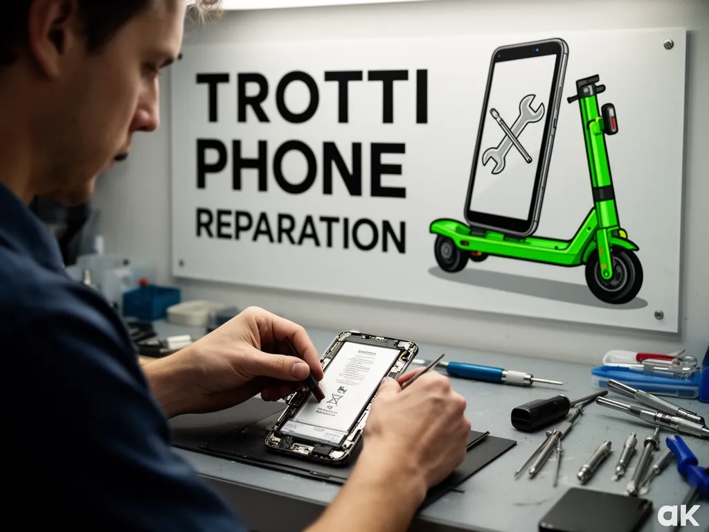 Réparation Batterie à Le Heaulme - TROTTIPHONE