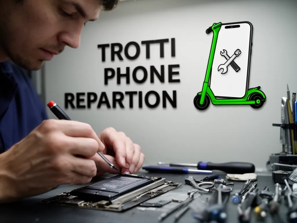 Réparation Batterie à Le Mesnil-Aubry - TROTTIPHONE