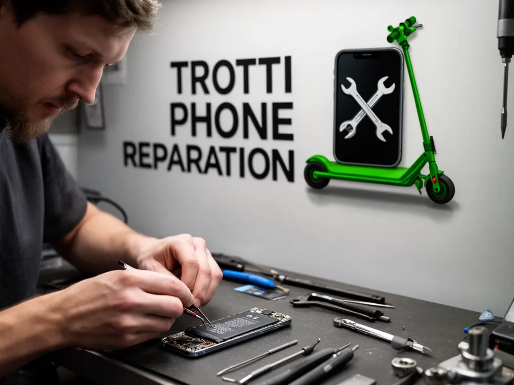 Réparation Batterie à Le Plessis-Gassot - TROTTIPHONE