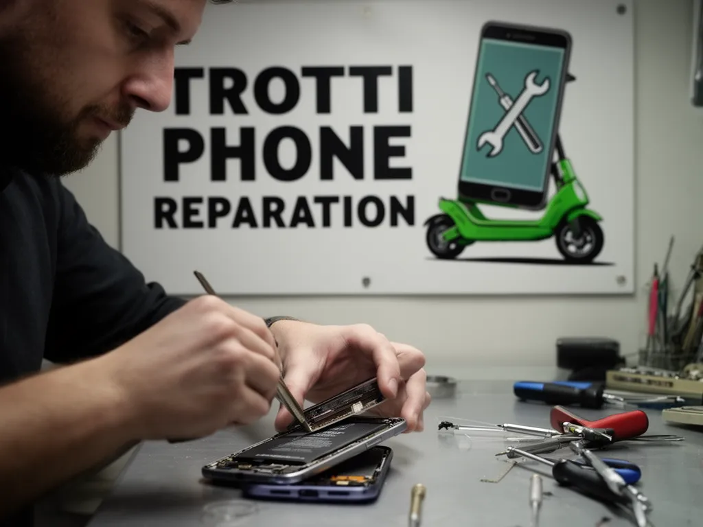 Réparation Batterie à Marines - TROTTIPHONE