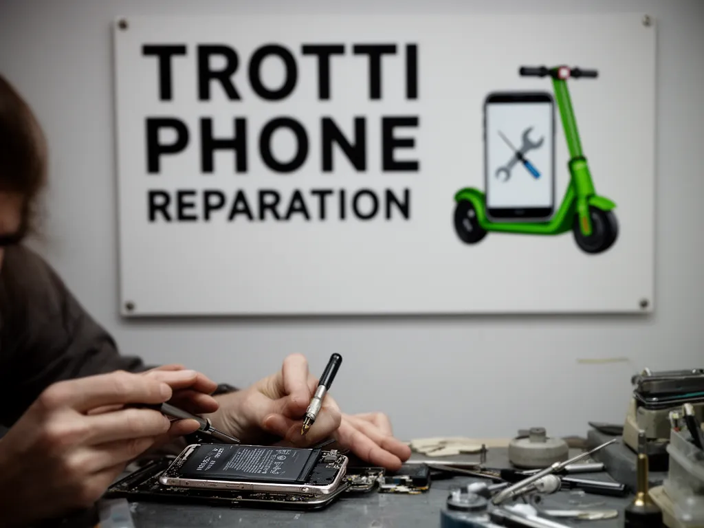 Réparation Batterie à Menouville - TROTTIPHONE