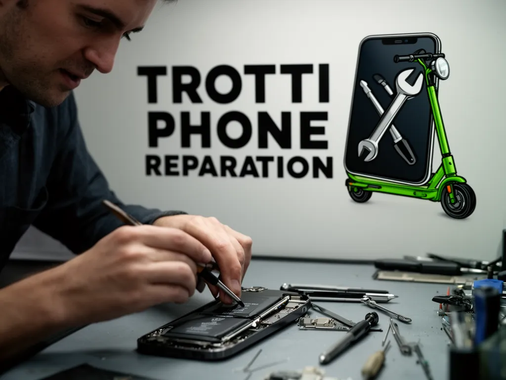 Réparation Batterie à Mériel - TROTTIPHONE