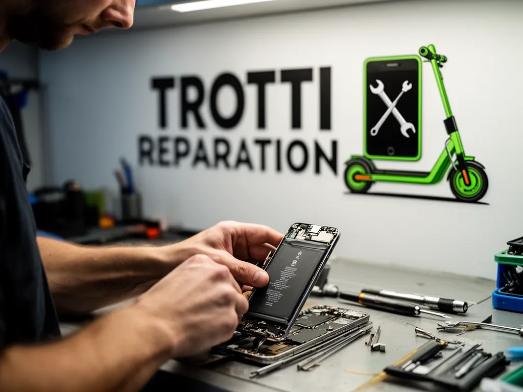 Réparation Batterie à Montlignon - TROTTIPHONE