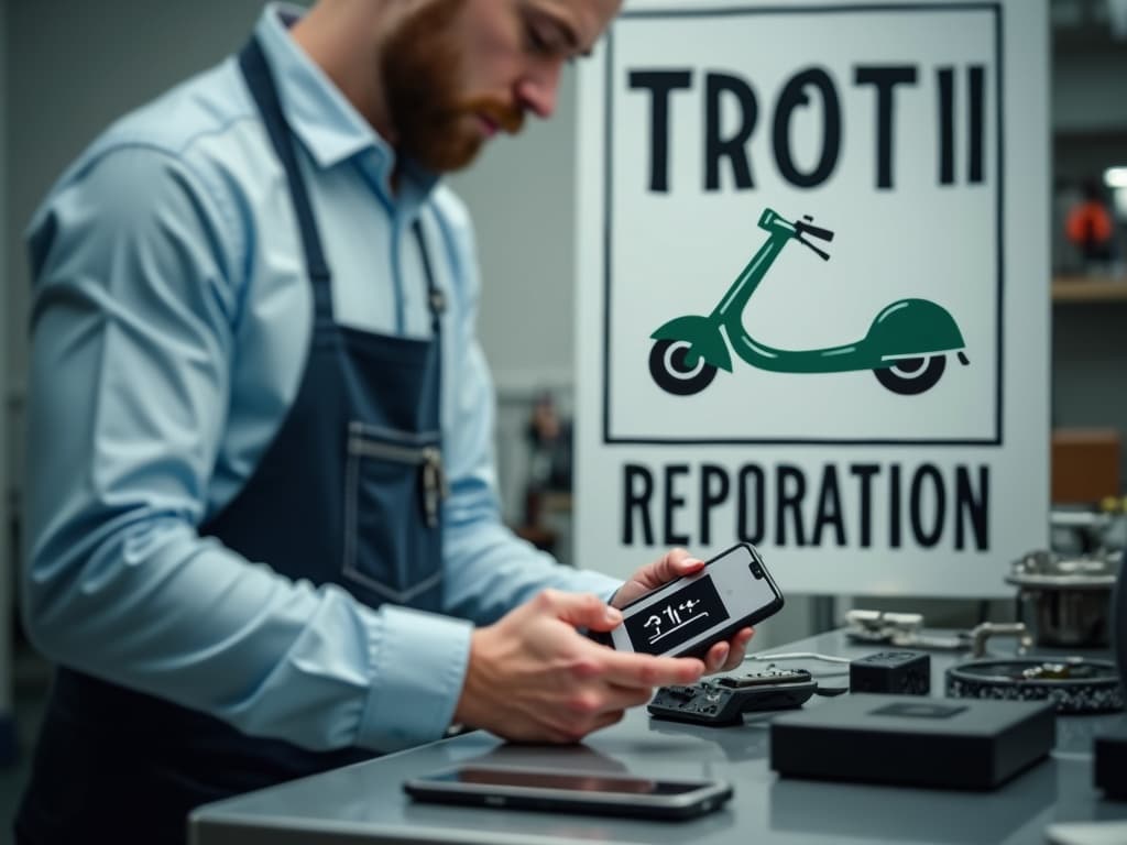 Réparation Batterie à Montmagny - TROTTIPHONE