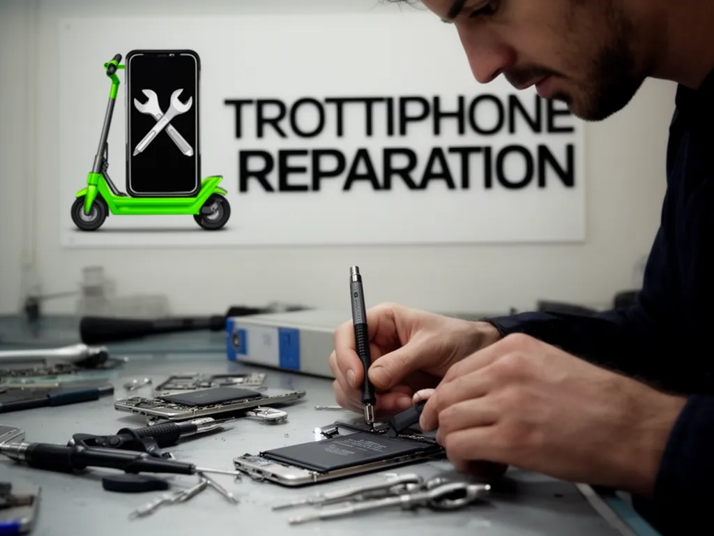 Réparation Batterie à Nesles-la-Vallée - TROTTIPHONE