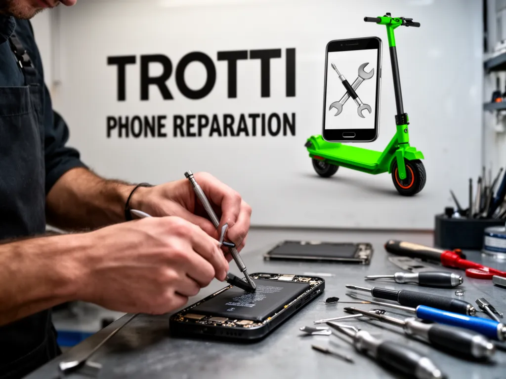 Réparation Batterie à Nucourt - TROTTIPHONE