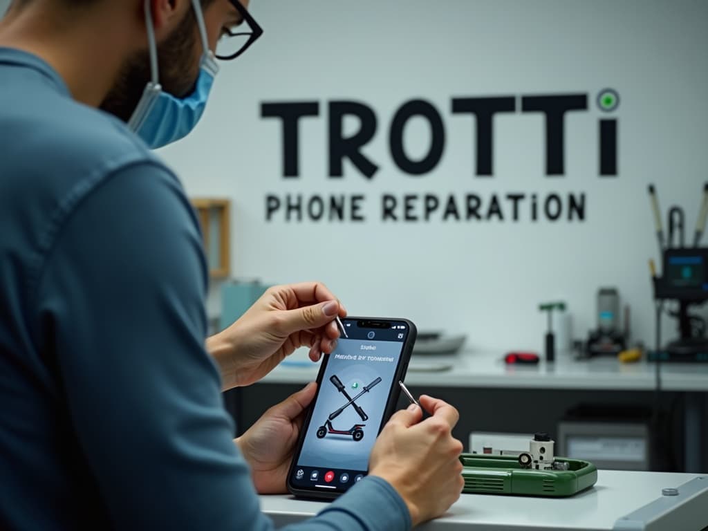 Réparation Batterie à Pierrelaye - TROTTIPHONE