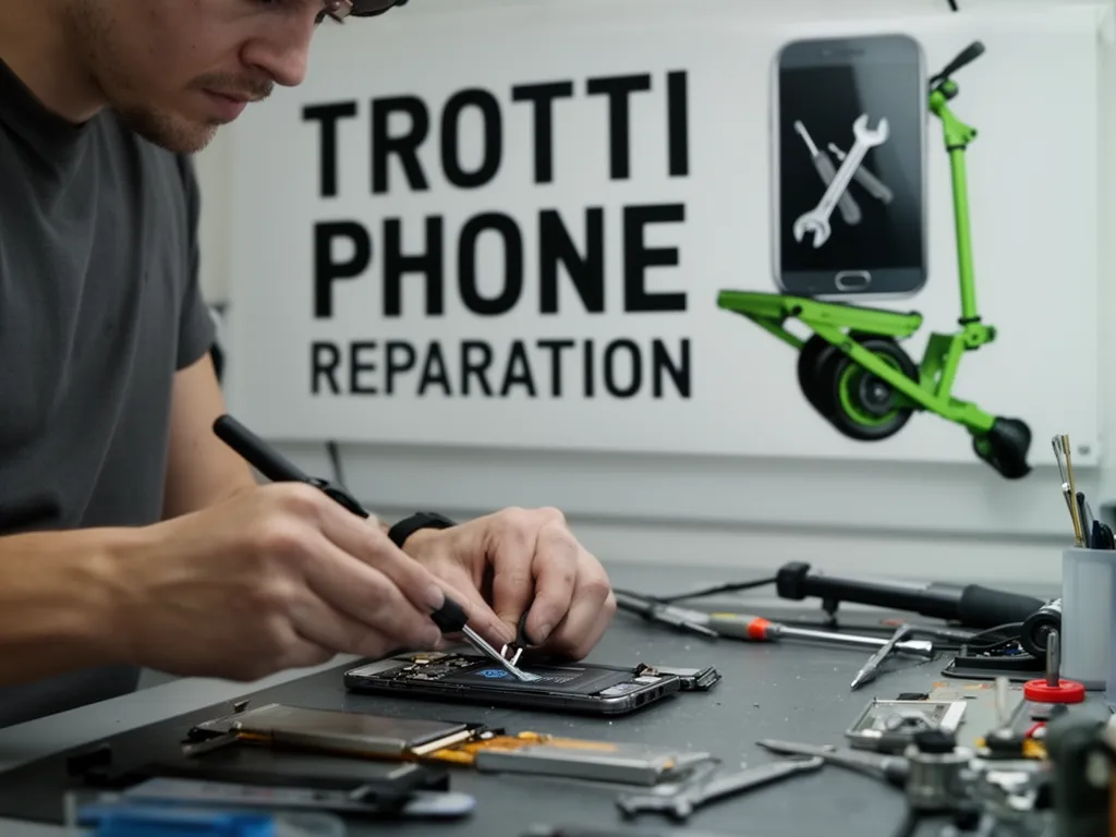 Réparation Batterie à Presles - TROTTIPHONE