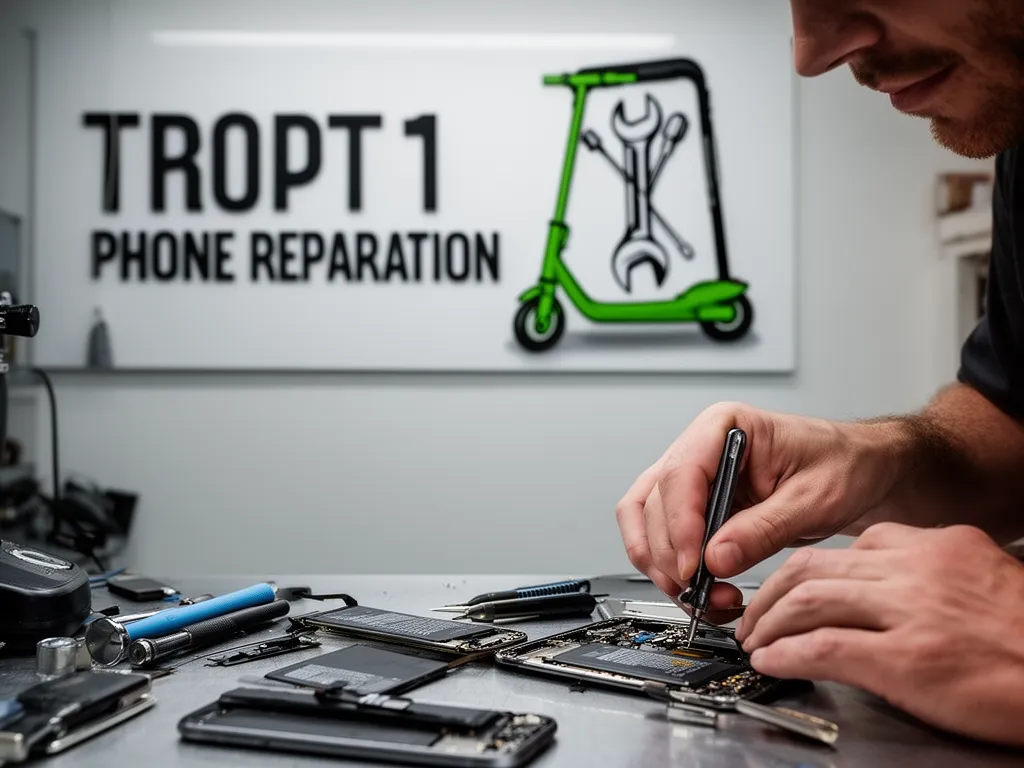 Réparation Batterie à Puiseux-en-France - TROTTIPHONE