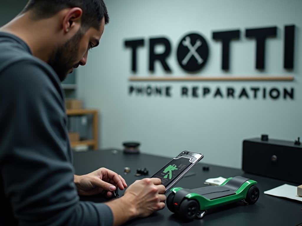 Réparation Batterie à Saint-Ouen-l'Aumône - TROTTIPHONE