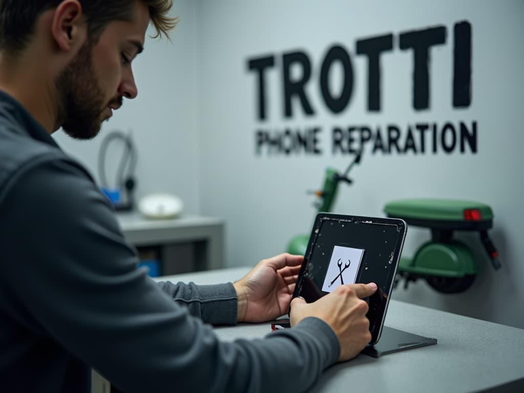 Réparation Batterie à Auvers-sur-Oise - TROTTIPHONE