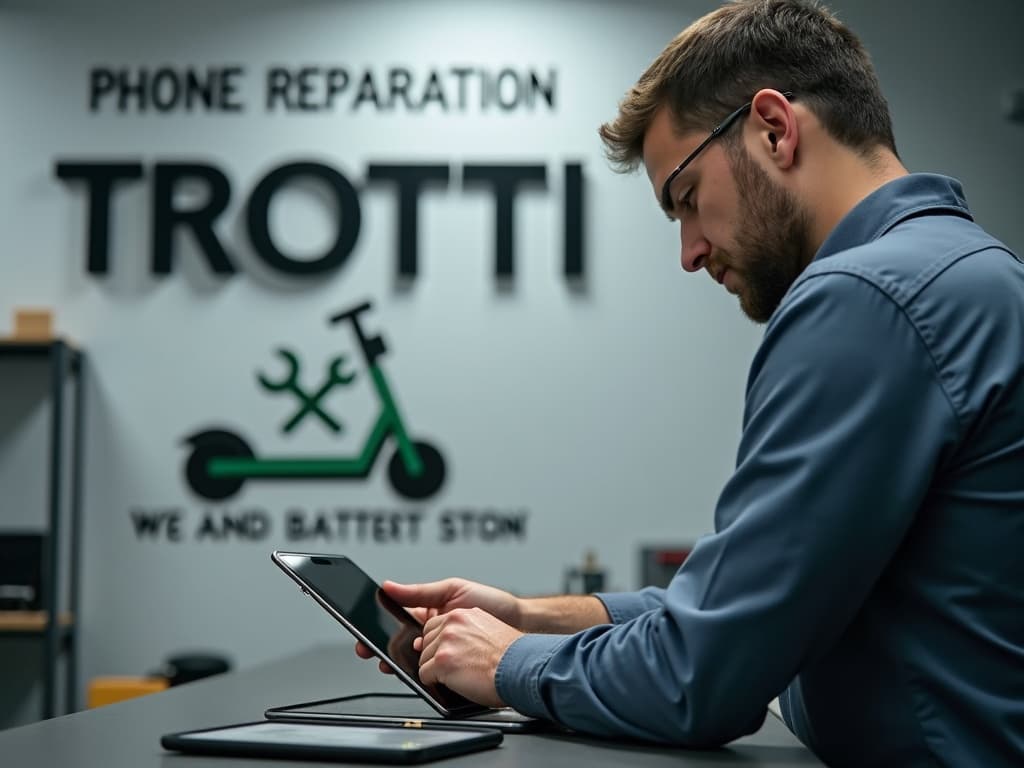Réparation Batterie à Baillet-en-France - TROTTIPHONE