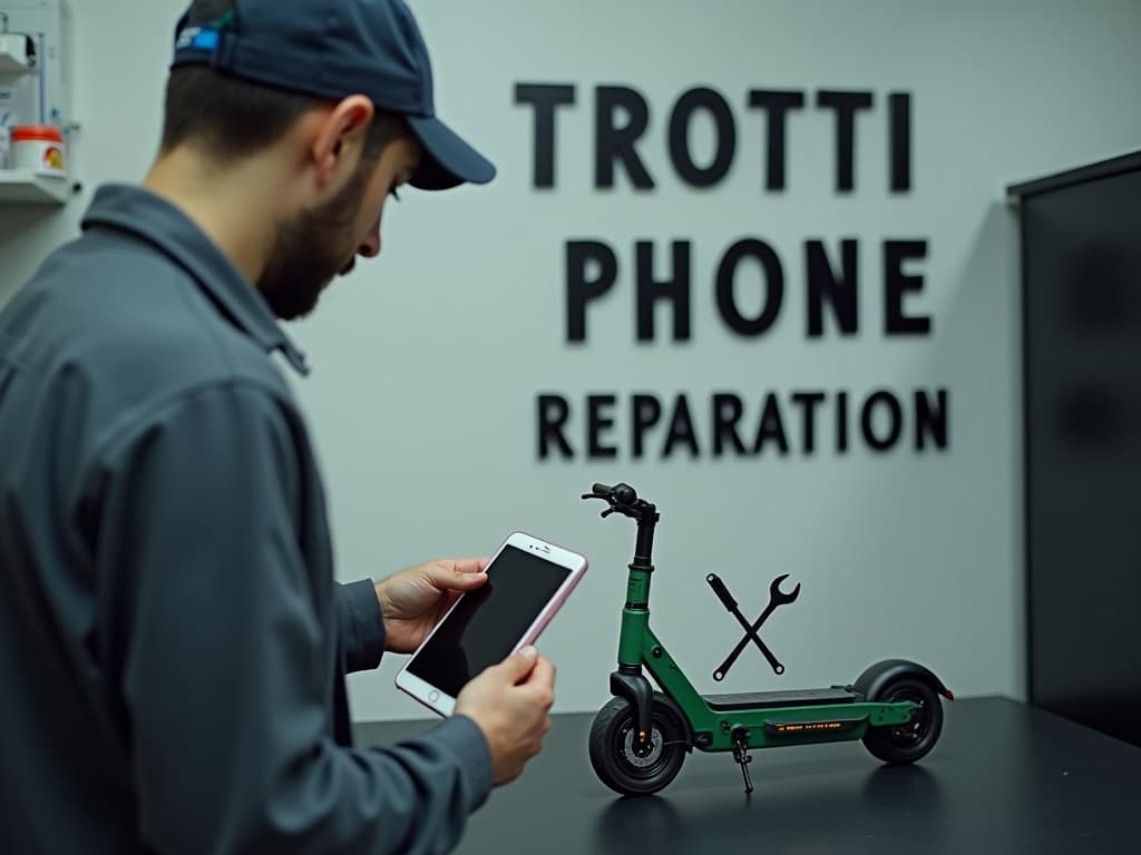 Réparation Batterie à Brignancourt - TROTTIPHONE