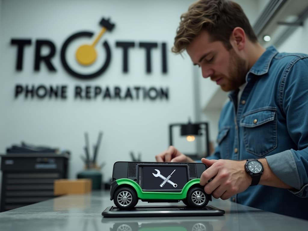 Réparation Batterie à Bruyères-sur-Oise - TROTTIPHONE