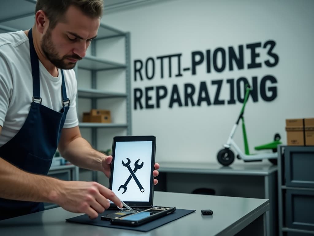 Réparation Batterie à Chars - TROTTIPHONE