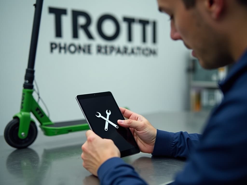 Réparation Batterie à Gadancourt - TROTTIPHONE