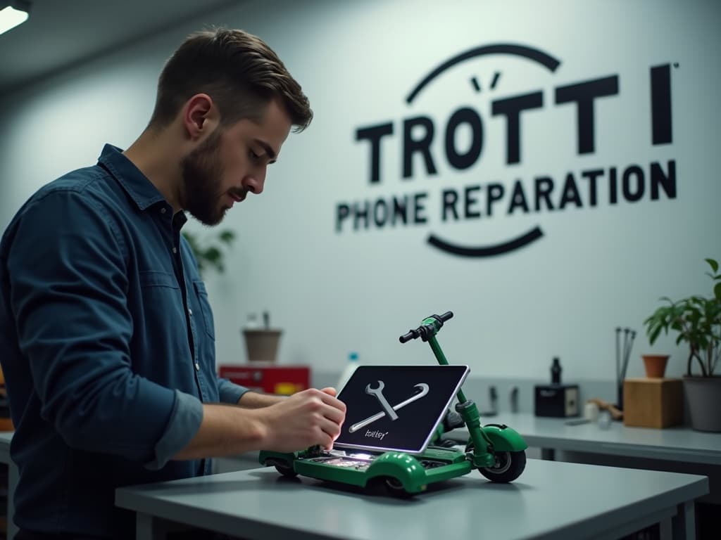 Réparation Batterie à Guiry-en-Vexin - TROTTIPHONE