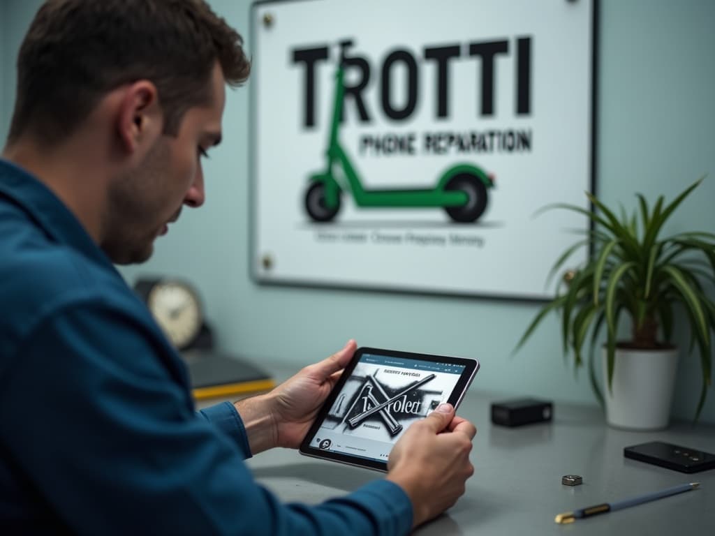 Réparation Batterie à Hédouville - TROTTIPHONE