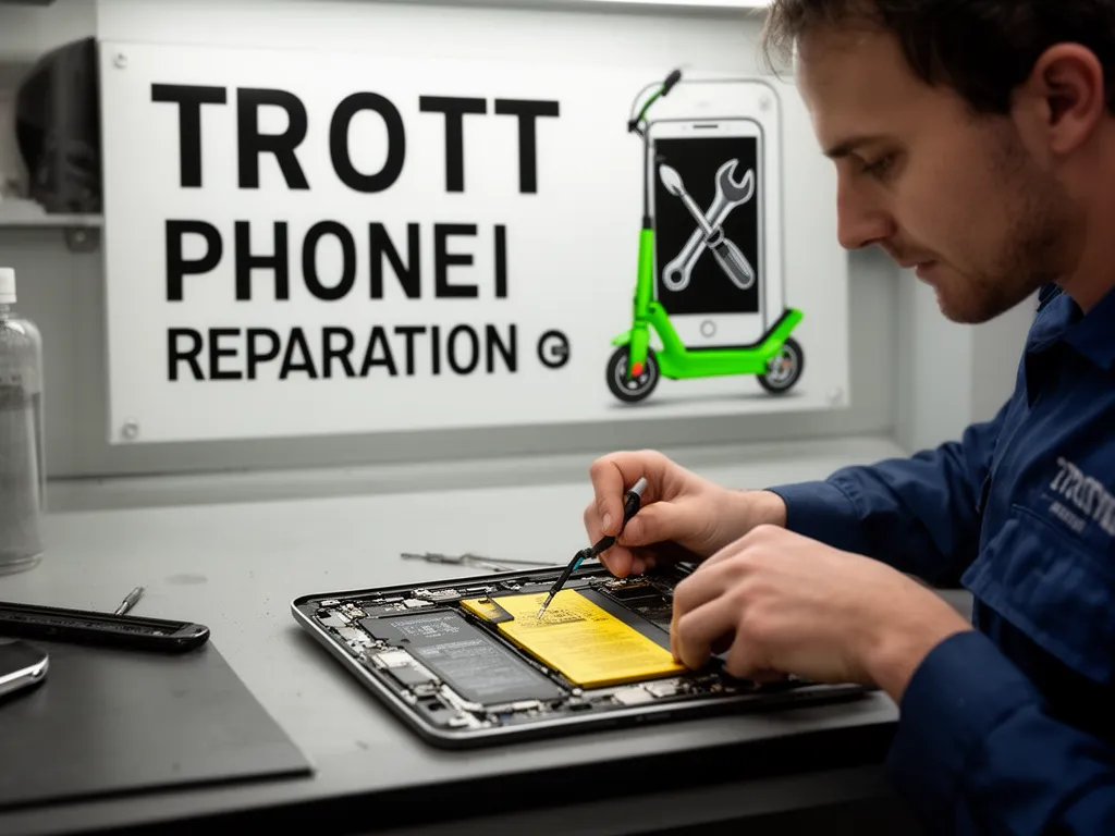 Réparation Batterie à La Roche-Guyon - TROTTIPHONE