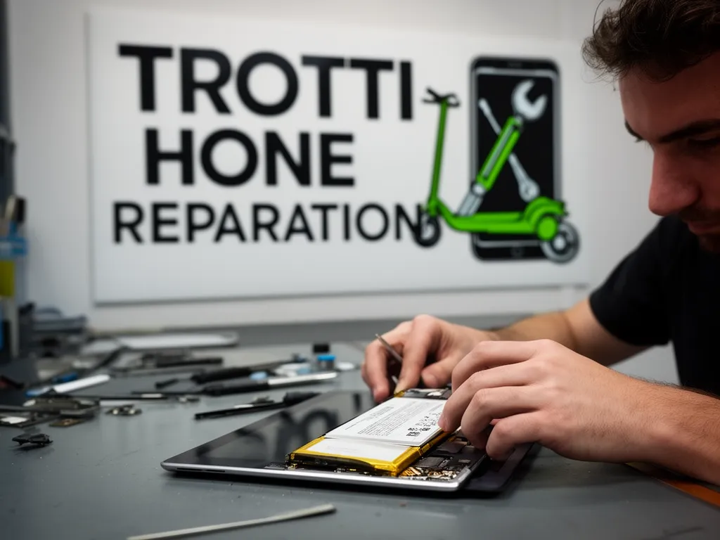 Réparation Batterie à Labbeville - TROTTIPHONE