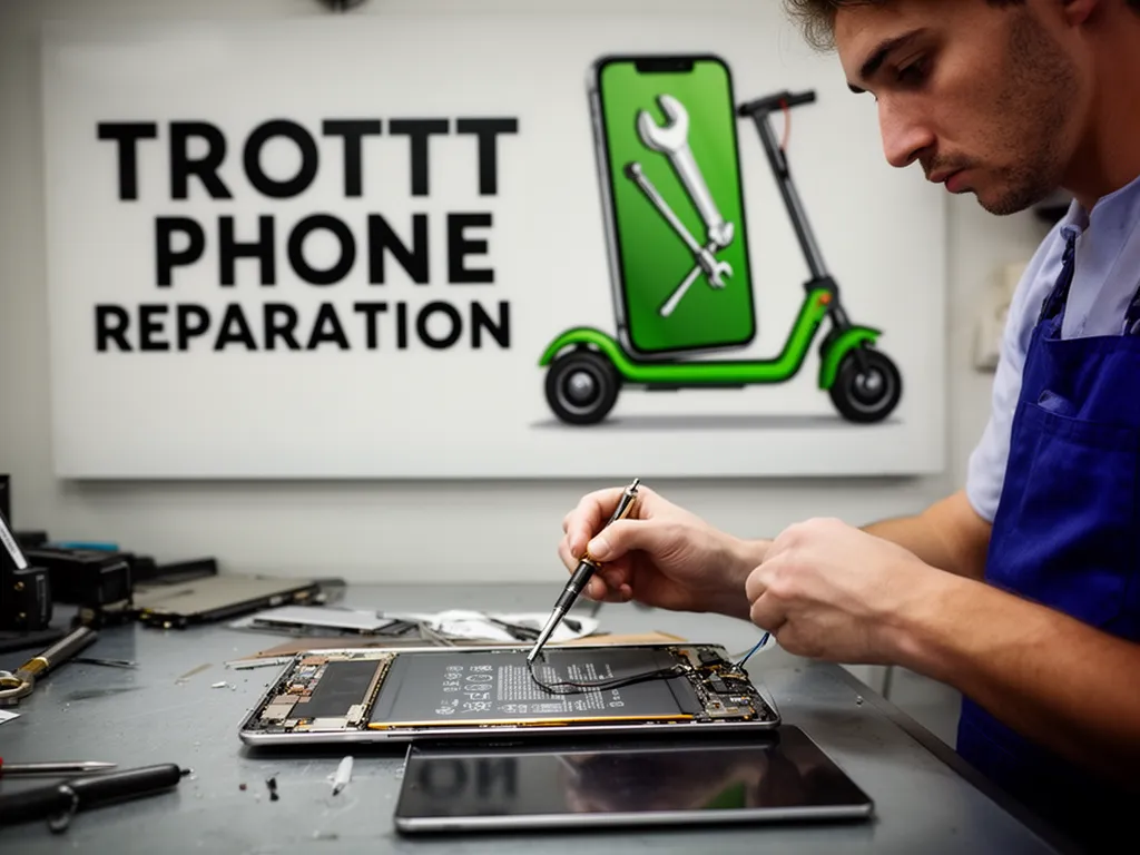 Réparation Batterie à Le Mesnil-Aubry - TROTTIPHONE