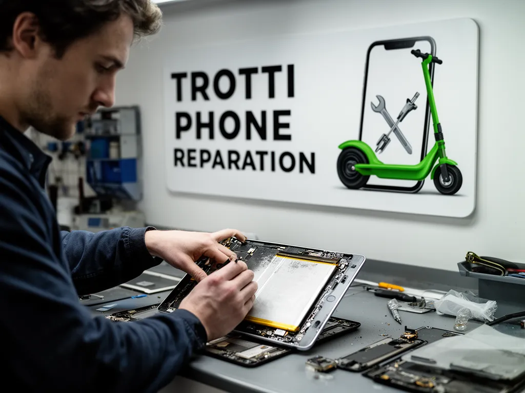 Réparation Batterie à Le Plessis-Gassot - TROTTIPHONE