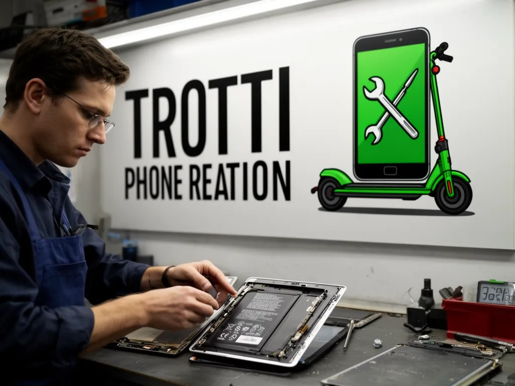 Réparation Batterie à Livilliers - TROTTIPHONE
