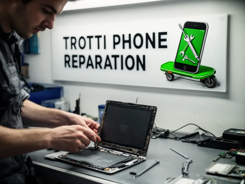 Réparation Batterie à Longuesse - TROTTIPHONE