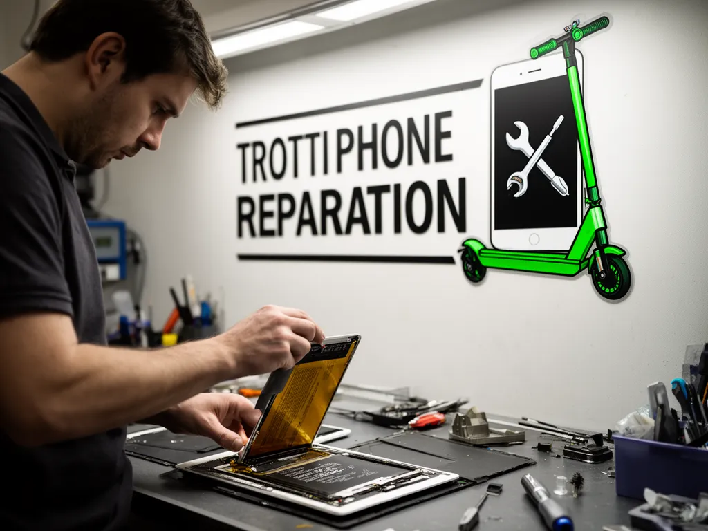 Réparation Batterie à Marly-la-Ville - TROTTIPHONE