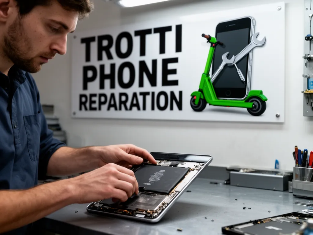 Réparation Batterie à Menouville - TROTTIPHONE