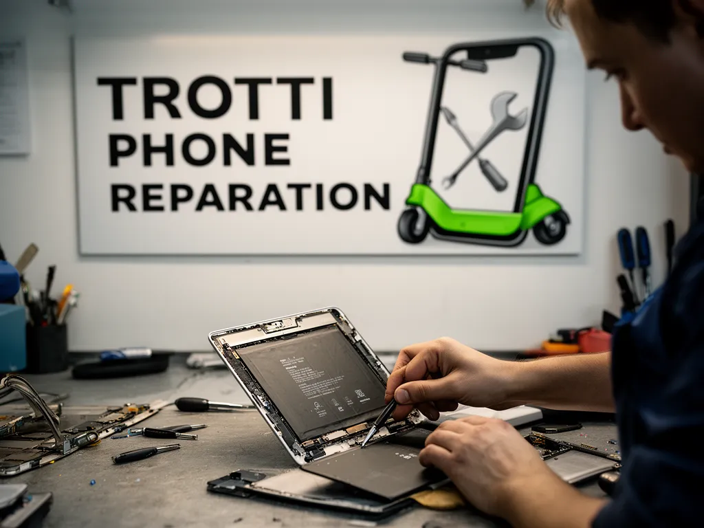 Réparation Batterie à Montgeroult - TROTTIPHONE