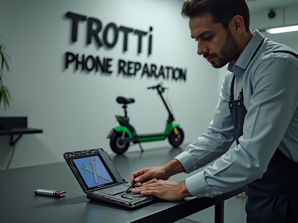 Réparation Batterie à Montmagny - TROTTIPHONE