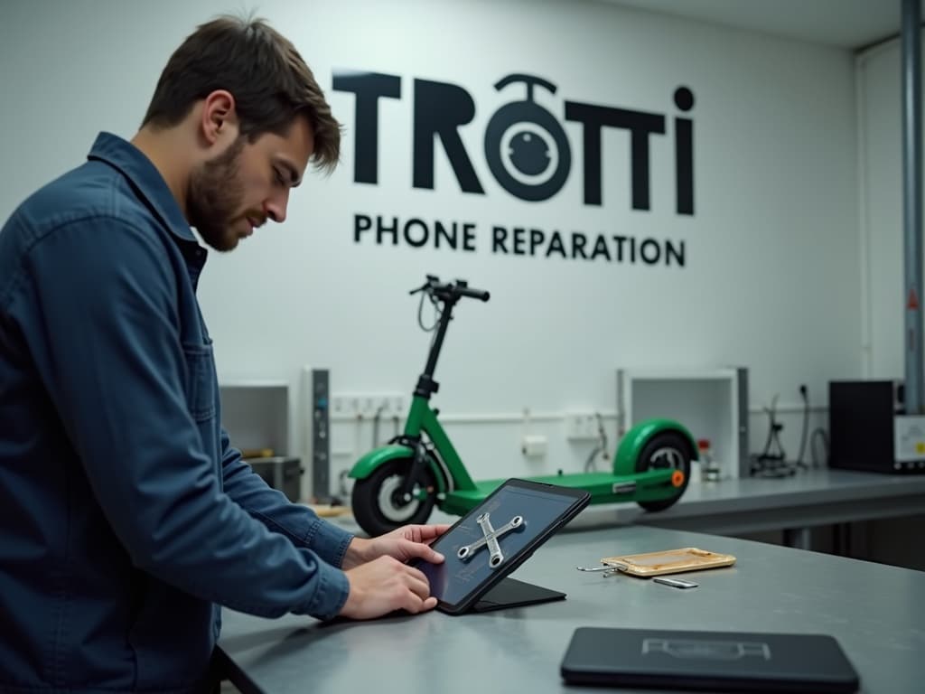 Réparation Batterie à Montmorency - TROTTIPHONE