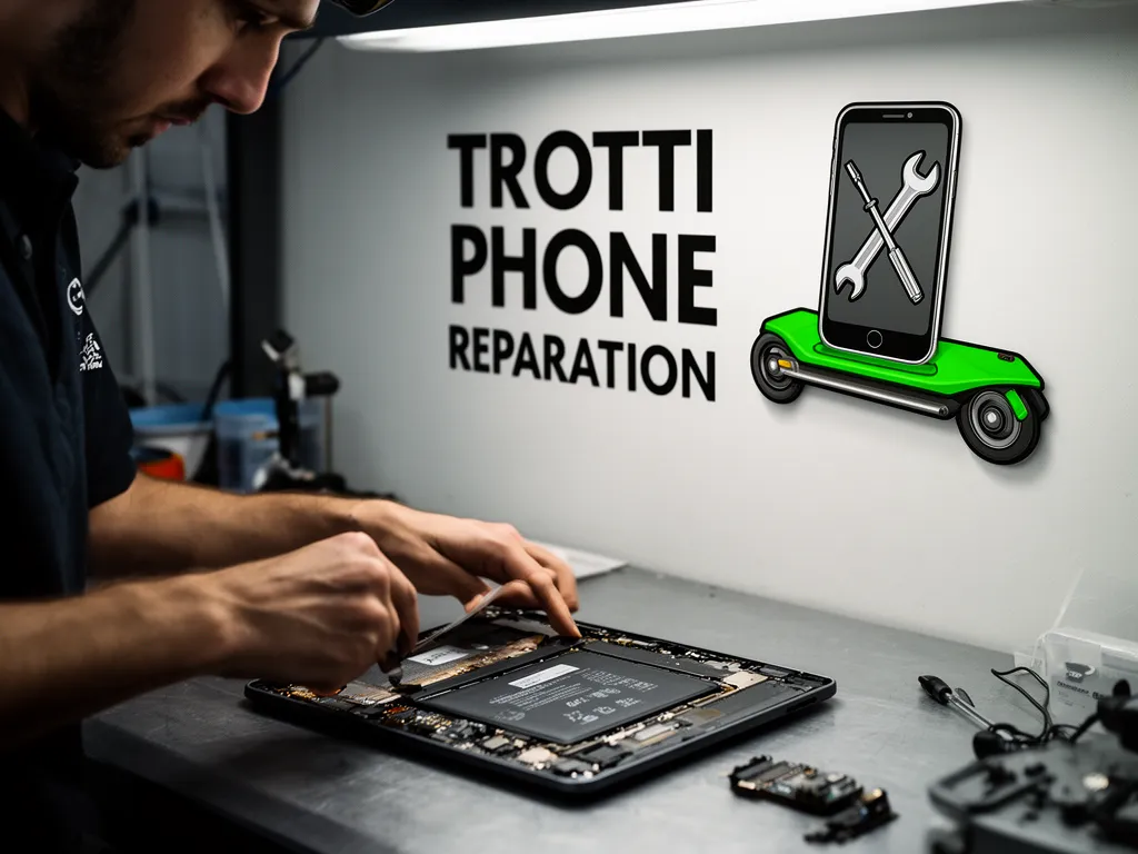 Réparation Batterie à Nesles-la-Vallée - TROTTIPHONE