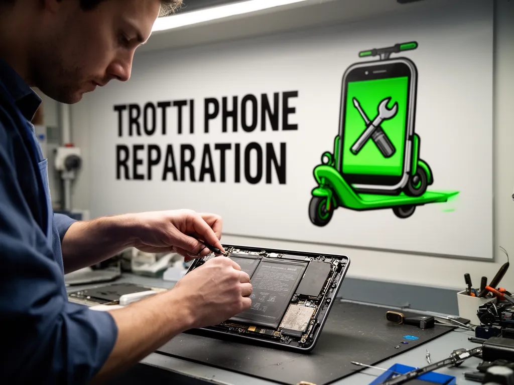 Réparation Batterie à Nucourt - TROTTIPHONE