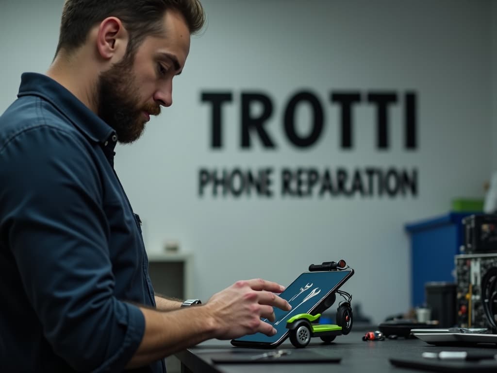 Réparation Batterie à Pierrelaye - TROTTIPHONE