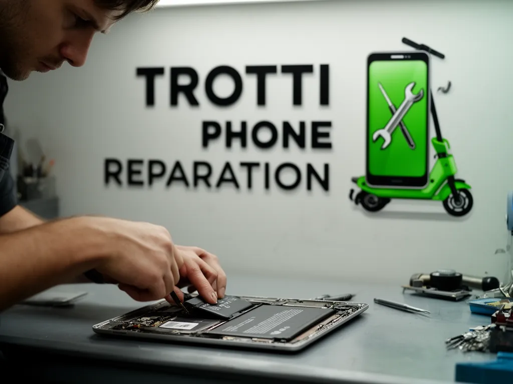 Réparation Batterie à Reilly - TROTTIPHONE