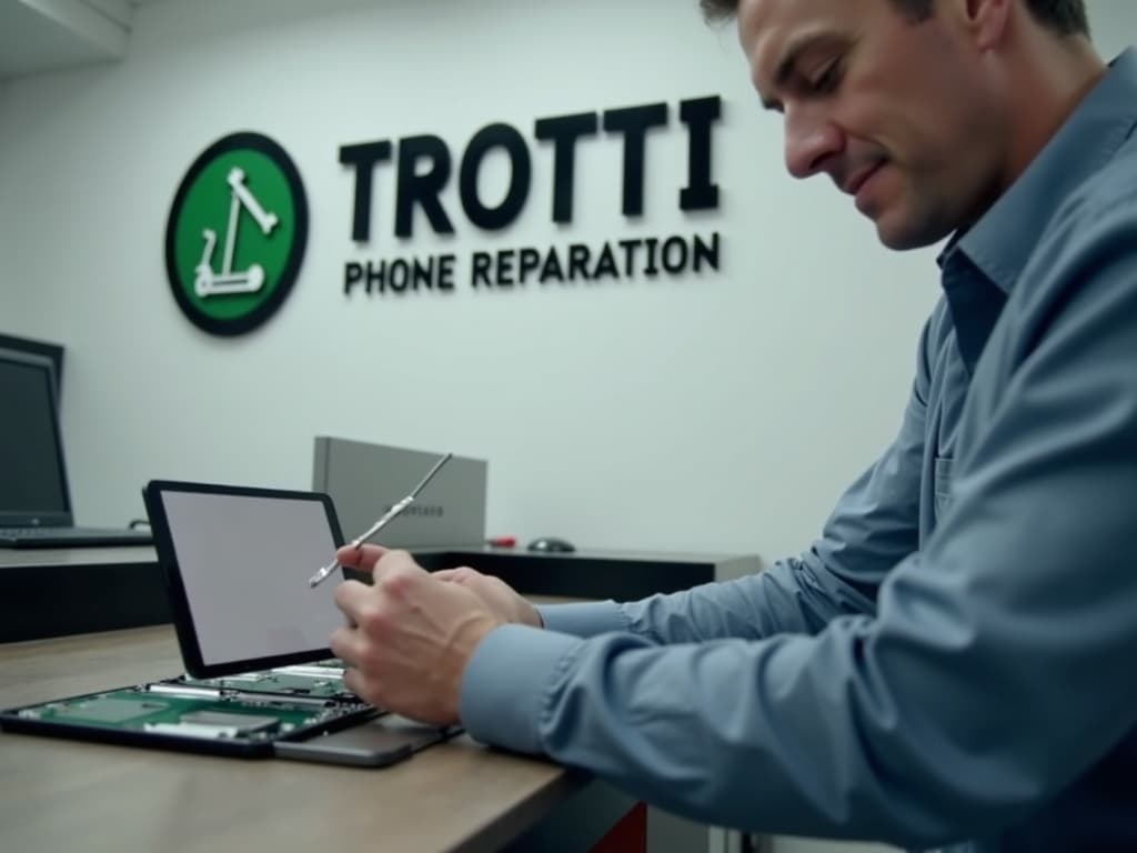 Réparation Batterie à Vauréal - TROTTIPHONE