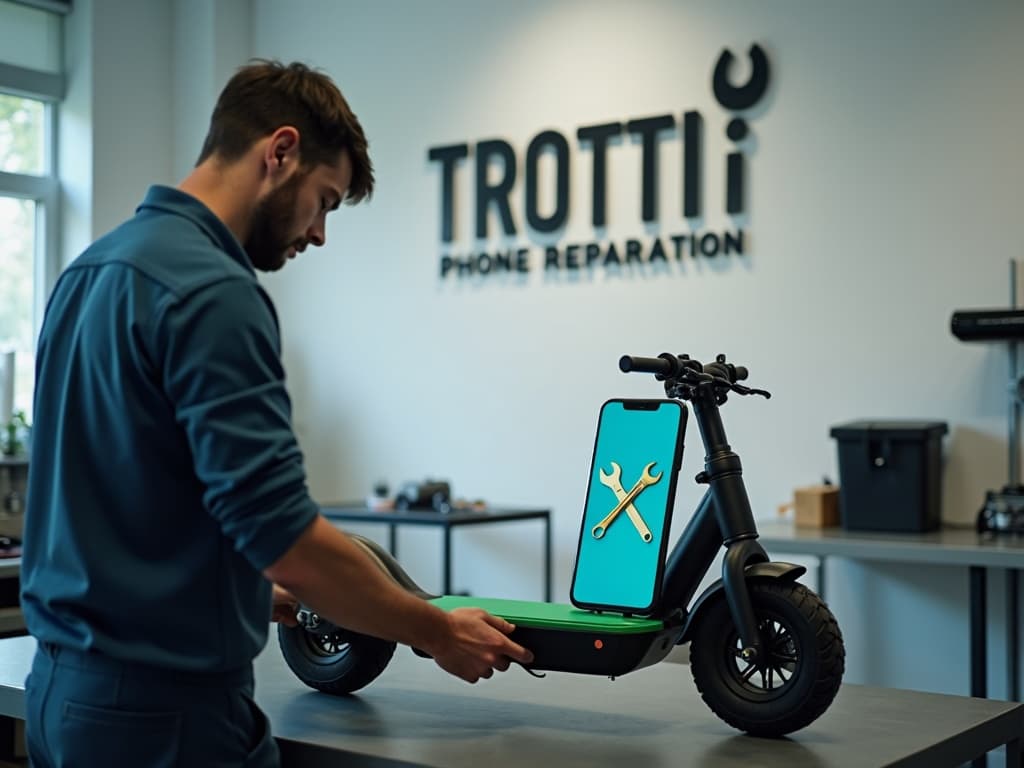 Réparation Batterie à Amenucourt - TROTTIPHONE