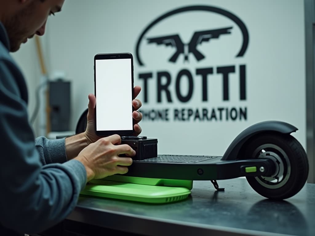 Réparation Batterie à Auvers-sur-Oise - TROTTIPHONE